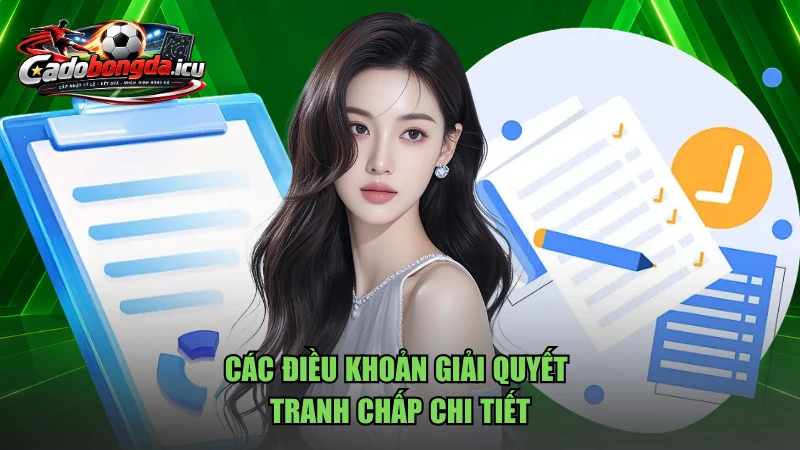 Các điều khoản giải quyết tranh chấp chi tiết