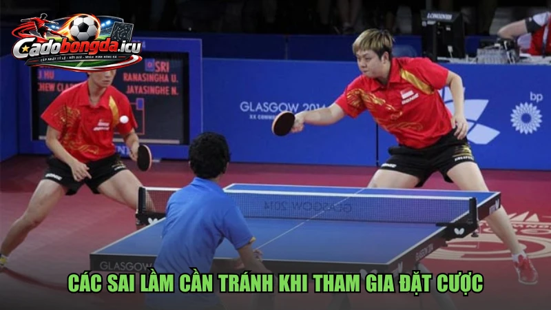 Các sai lầm cần tránh khi tham gia đặt cược