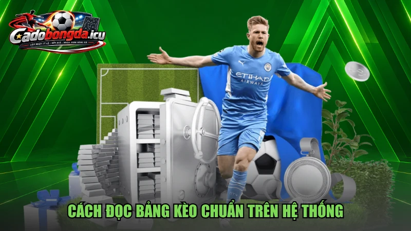 Cách đọc bảng kèo chuẩn trên hệ thống