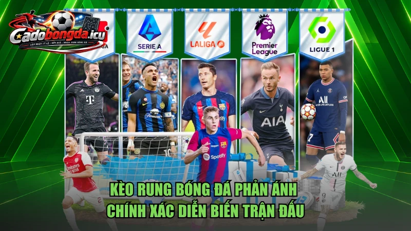 Kèo rung bóng đá phản ánh chính xác diễn biến trận đấu