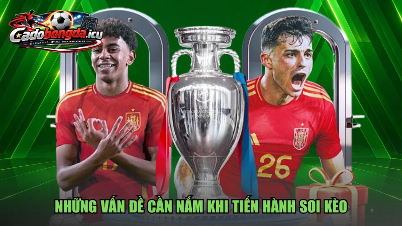 Những vấn đề cần nắm khi tiến hành soi kèo