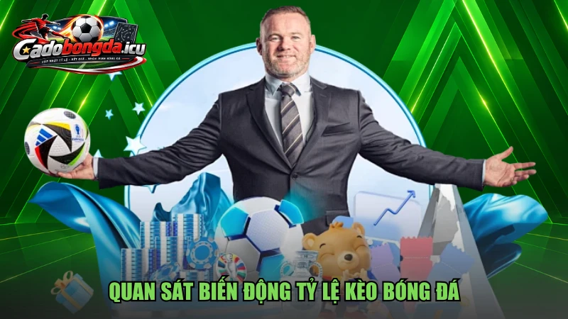 Quan sát biến động tỷ lệ kèo bóng đá