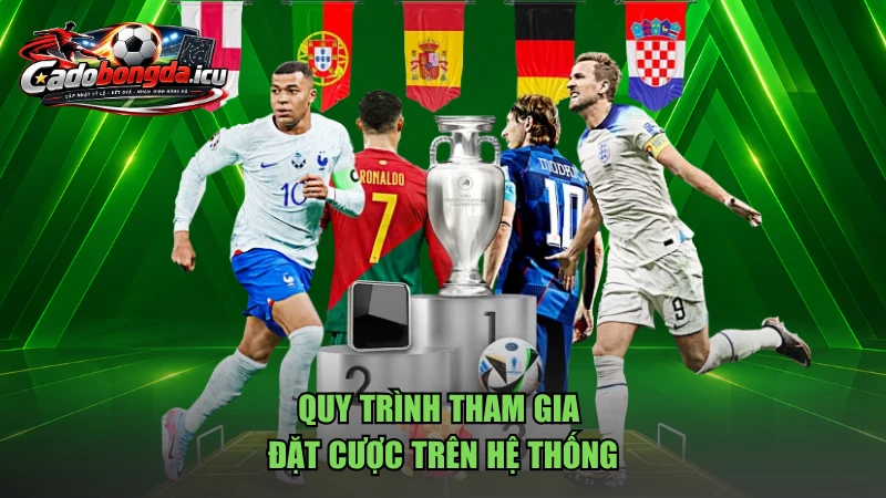 Quy trình tham gia đặt cược trên hệ thống