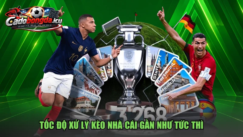Tốc độ xử lý kèo nhà cái gần như tức thì
